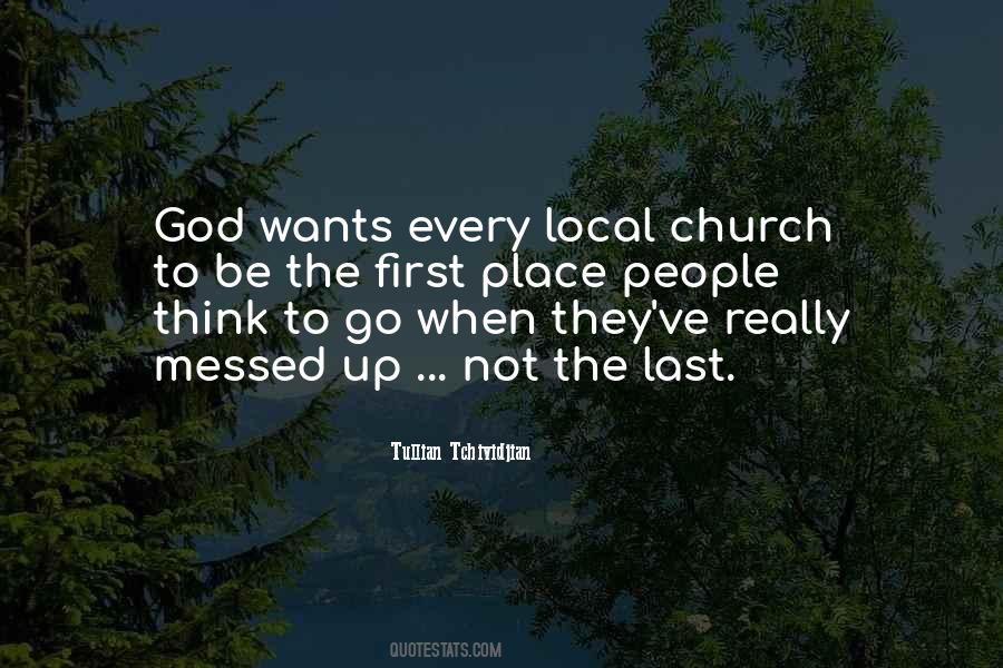Quotes About Local Church #243525