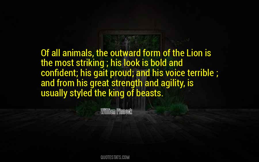 Quotes About The Lion #1144154