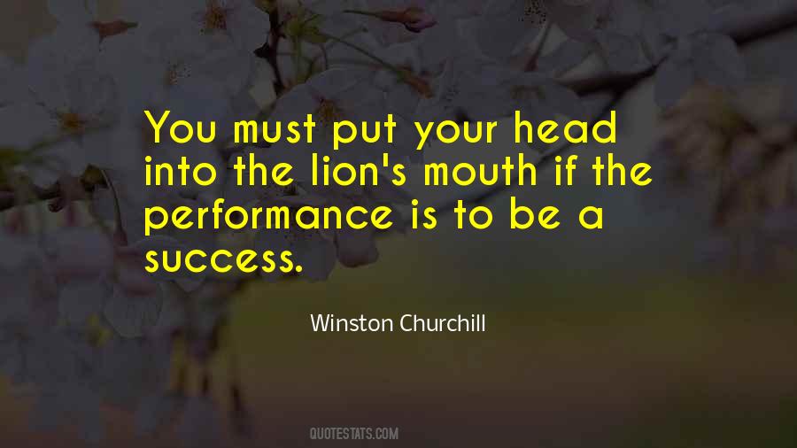 Quotes About The Lion #1187980