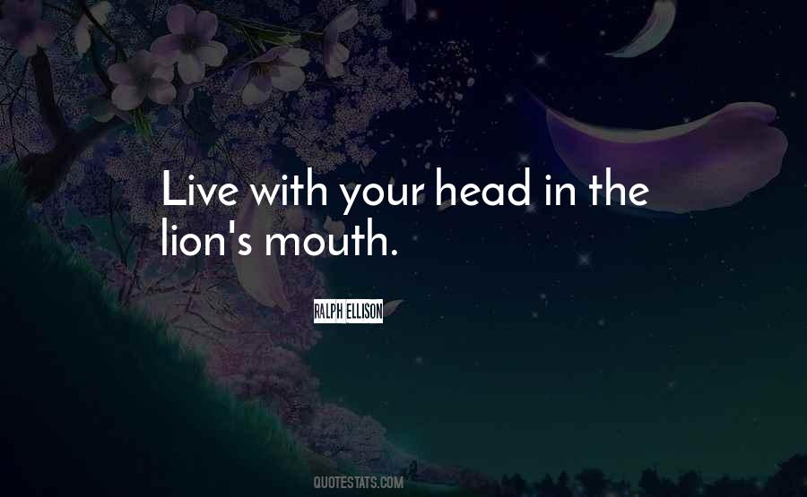 Quotes About The Lion #1291757