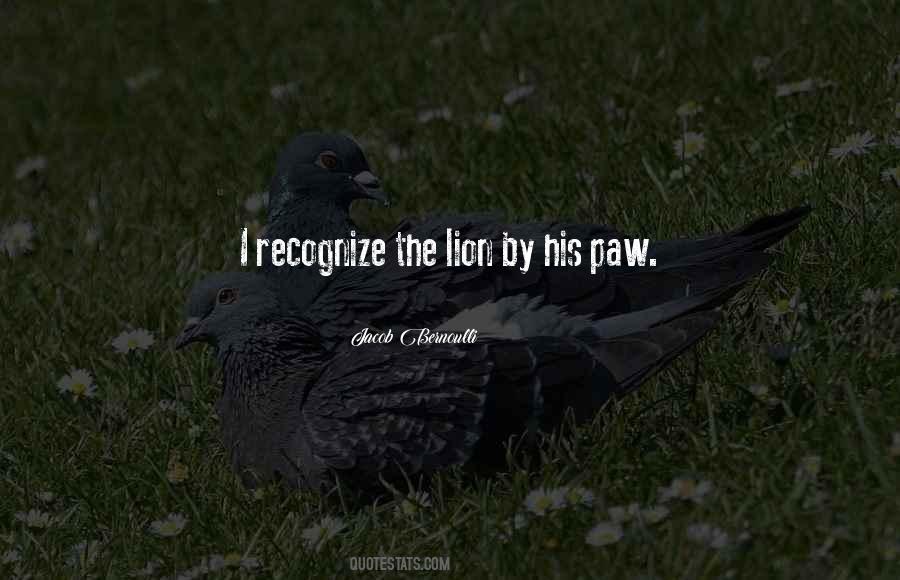 Quotes About The Lion #1658021