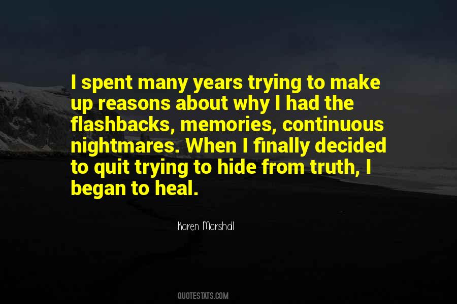 Quotes About Healing The Past #37570