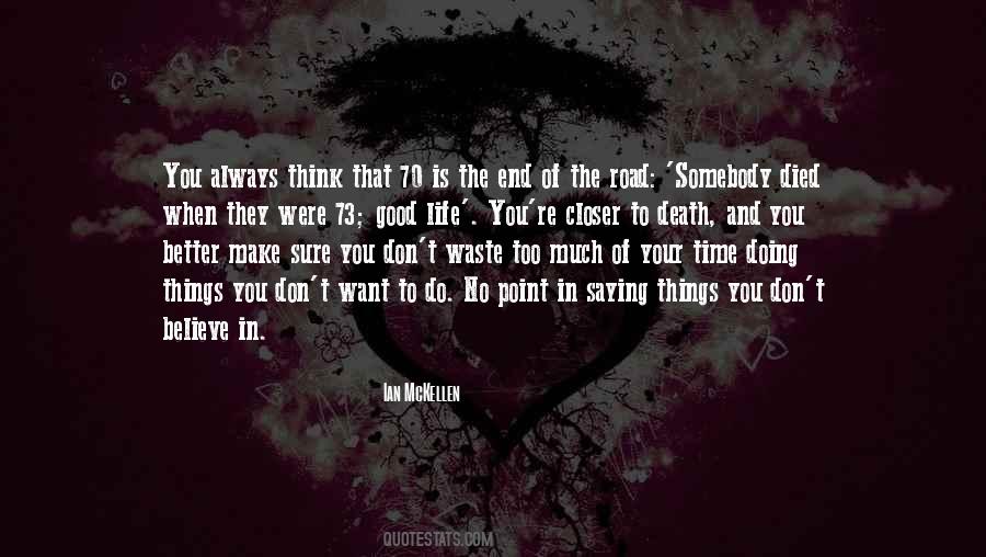 Quotes About Time Life And Death #742585