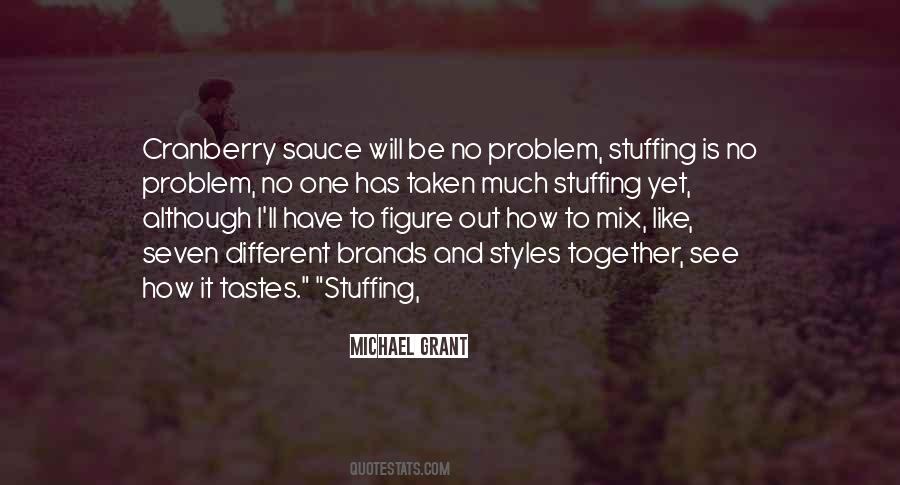 Quotes About Cranberry Sauce #397669