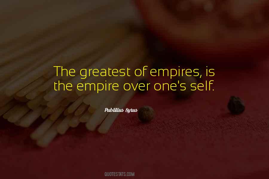 Quotes About The Empire #1014384
