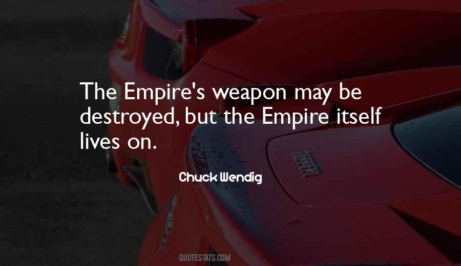 Quotes About The Empire #1718147