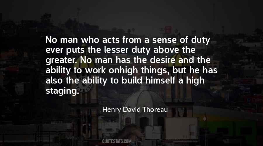 Quotes About Duty And Desire #1353132