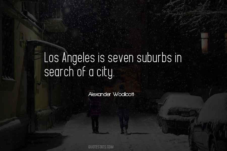 Quotes About Los Angeles City #1330048
