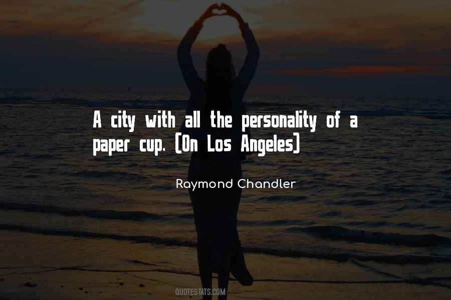 Quotes About Los Angeles City #600094