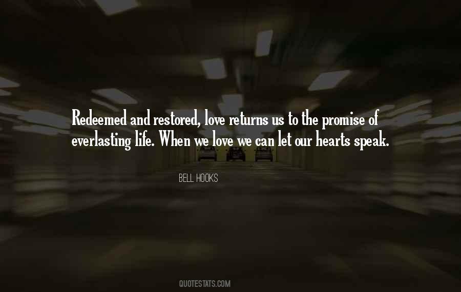Quotes About Restored Love #1503335