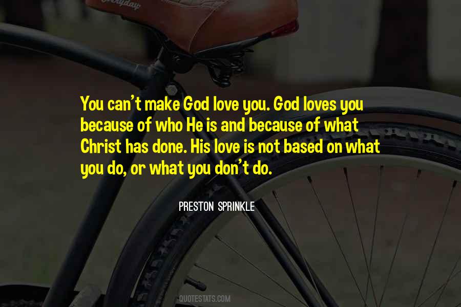 Quotes About God Loves You #1019519