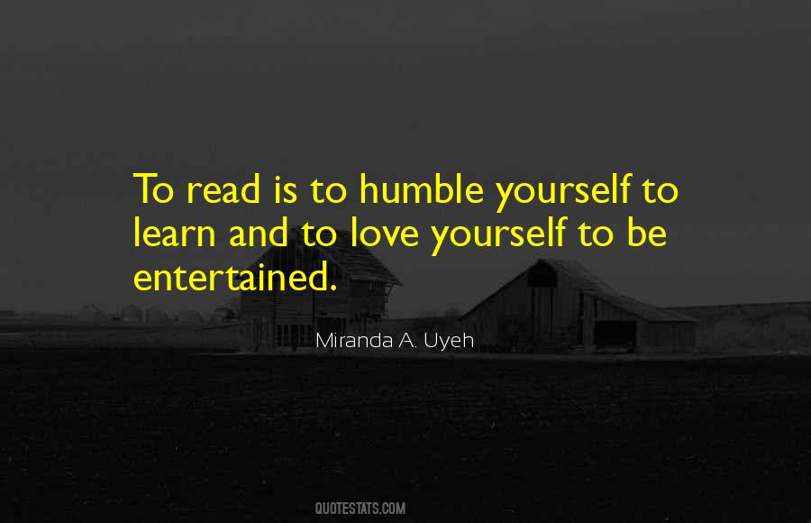 Quotes About Humble Yourself #169727