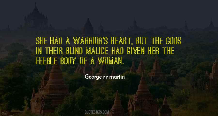 Quotes About Warrior Woman #132160