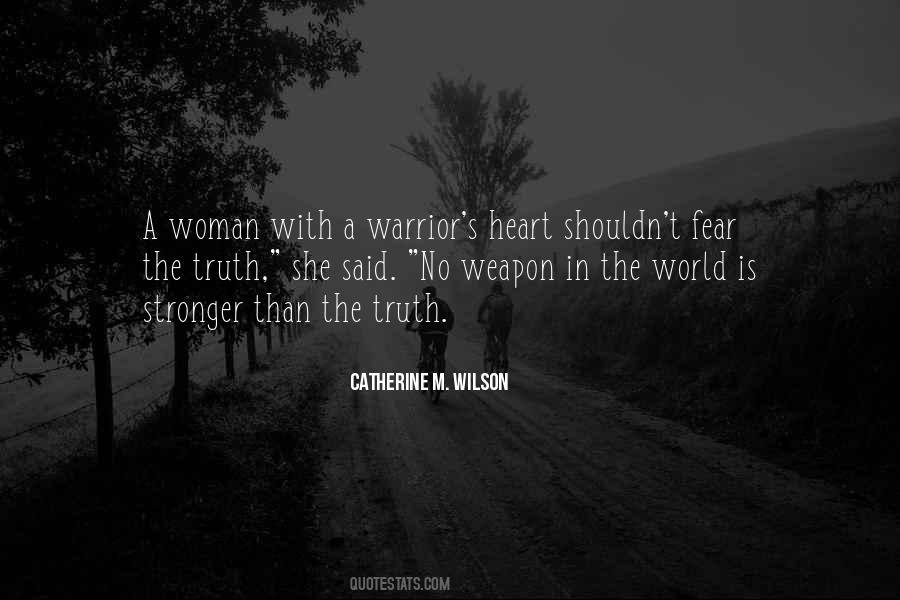 Quotes About Warrior Woman #487621