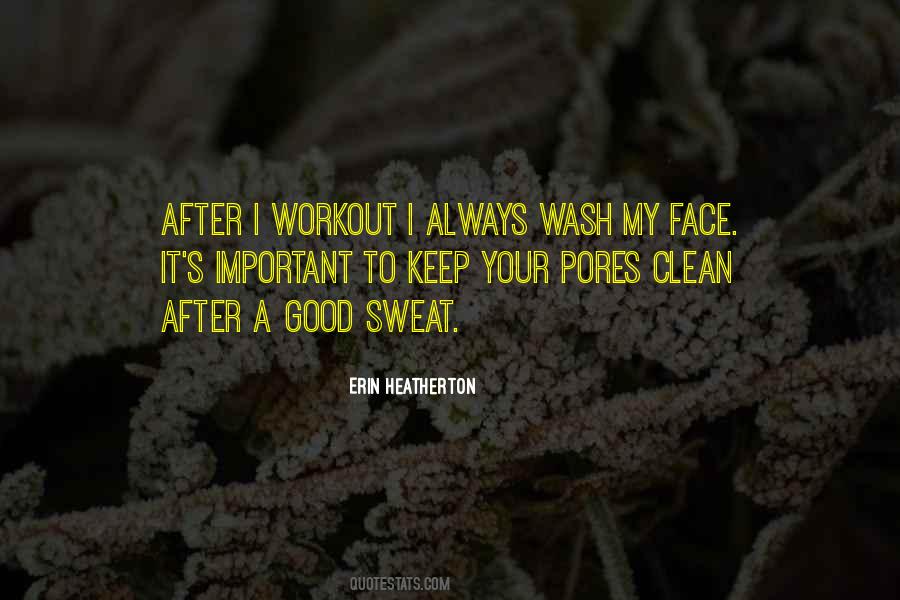 Quotes About Good Workout #1114427