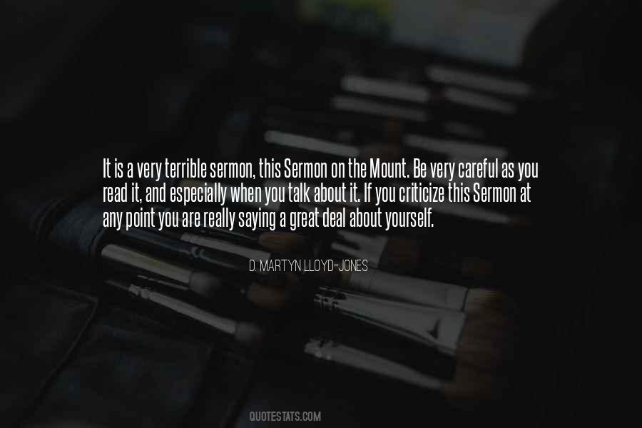 Great Sermon Quotes #1382931