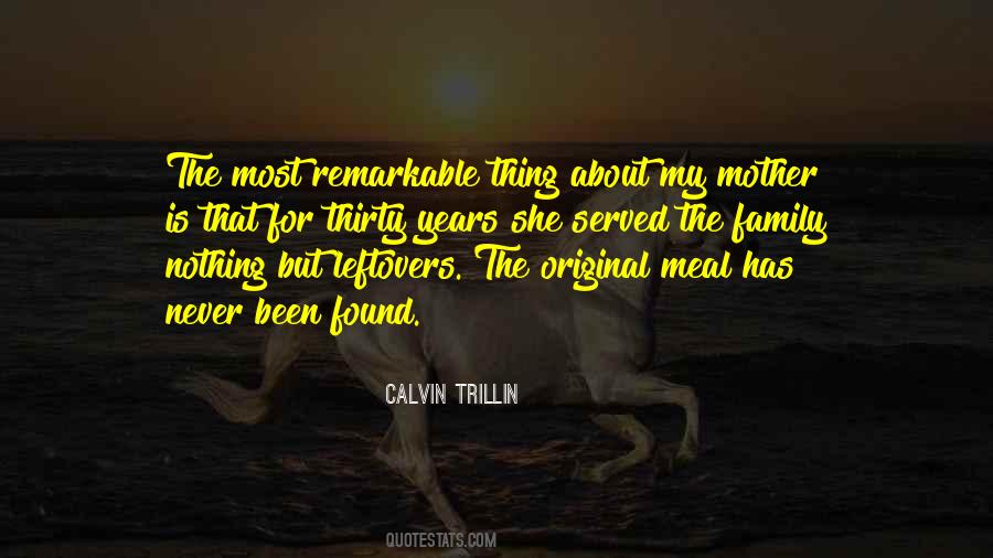 Quotes About Leftovers #140510