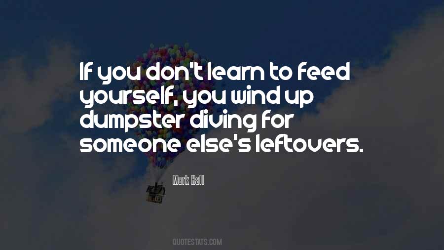 Quotes About Leftovers #1610953