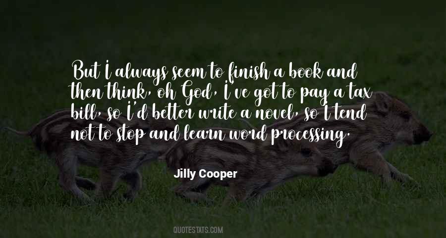 Not To Write A Novel Quotes #1575191