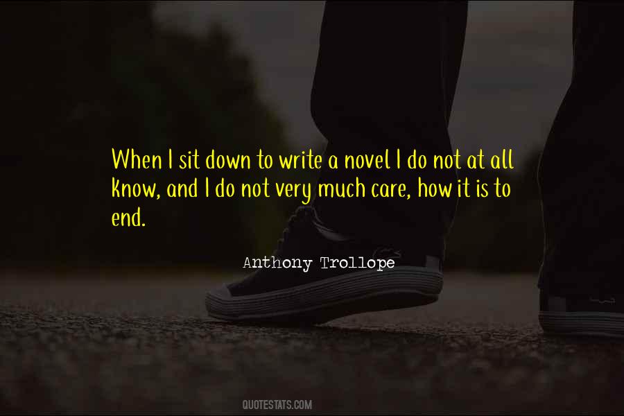 Not To Write A Novel Quotes #1686706