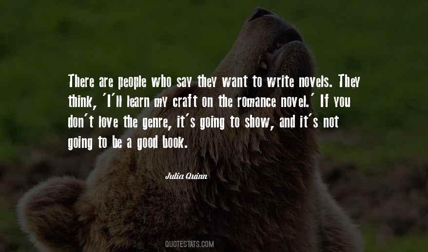 Not To Write A Novel Quotes #1868219