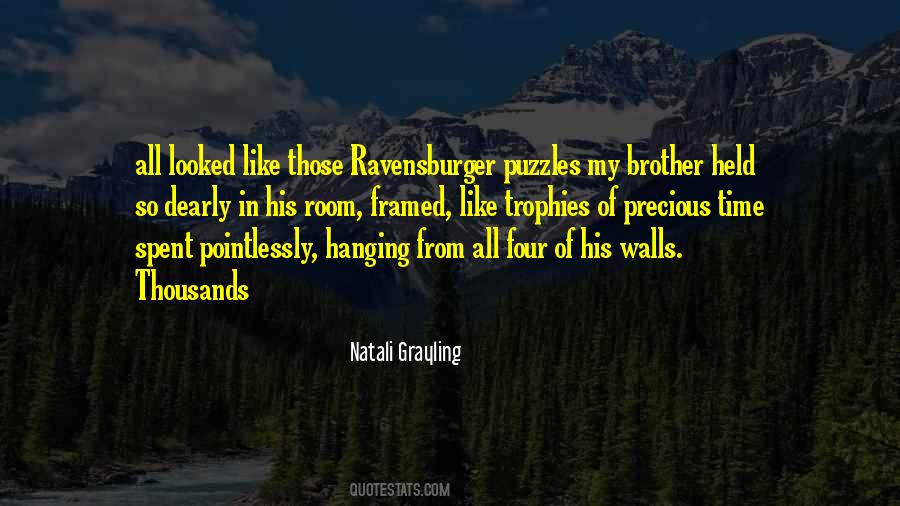 Ravensburger Puzzles Quotes #656647