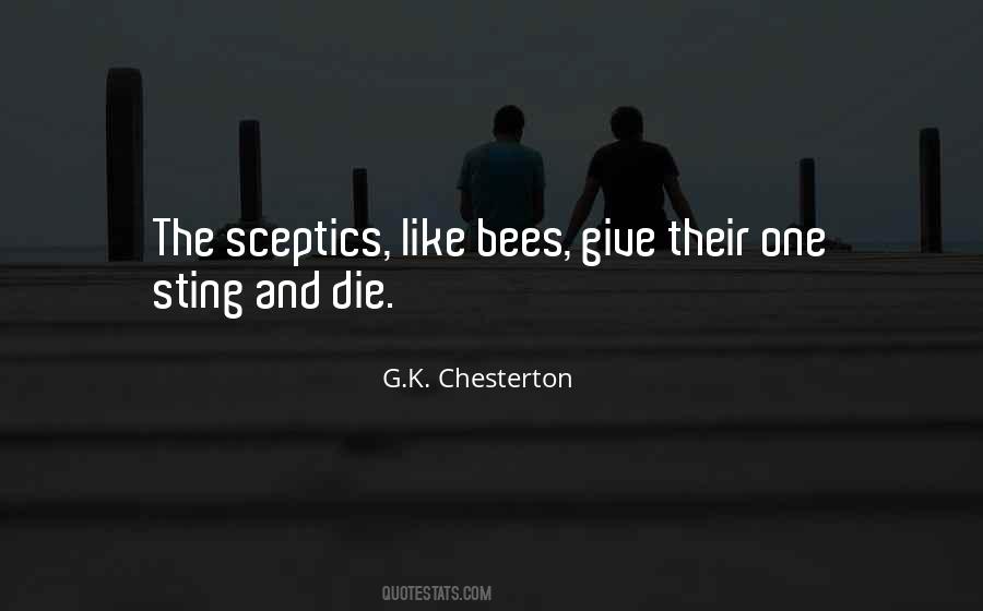 Quotes About Sceptics #1469221