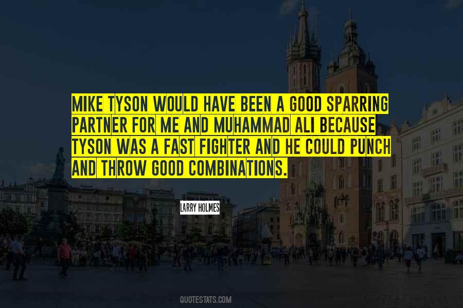 Quotes About Sparring #1722086