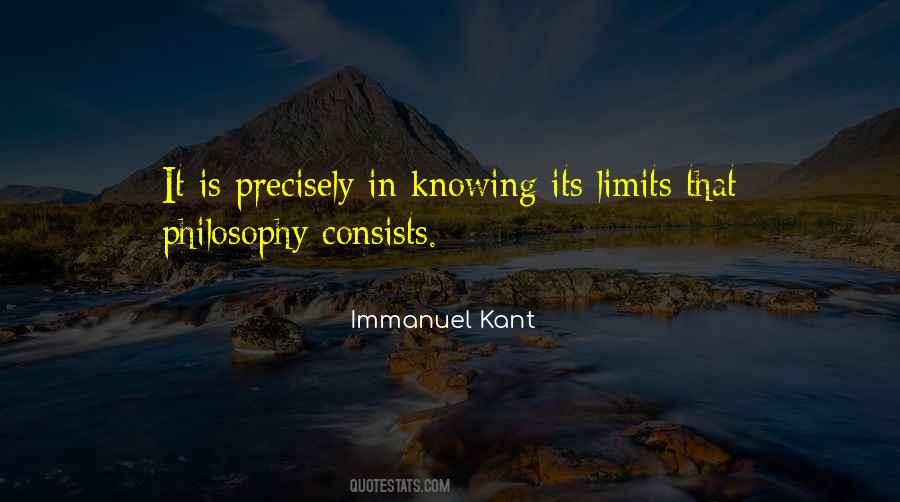 Quotes About Knowing Limits #1609627