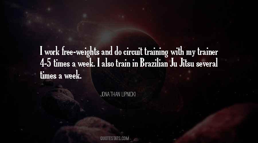 Quotes About Circuit Training #1412864