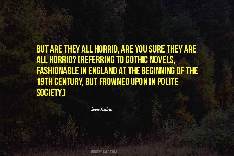 19th C Society Quotes #805783