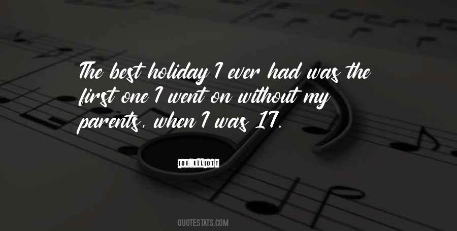 Quotes About Holiday #1412401