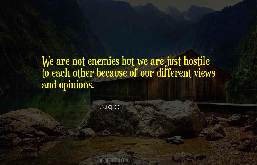 Quotes About Friends And Enemies #113379