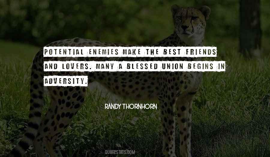 Quotes About Friends And Enemies #169668