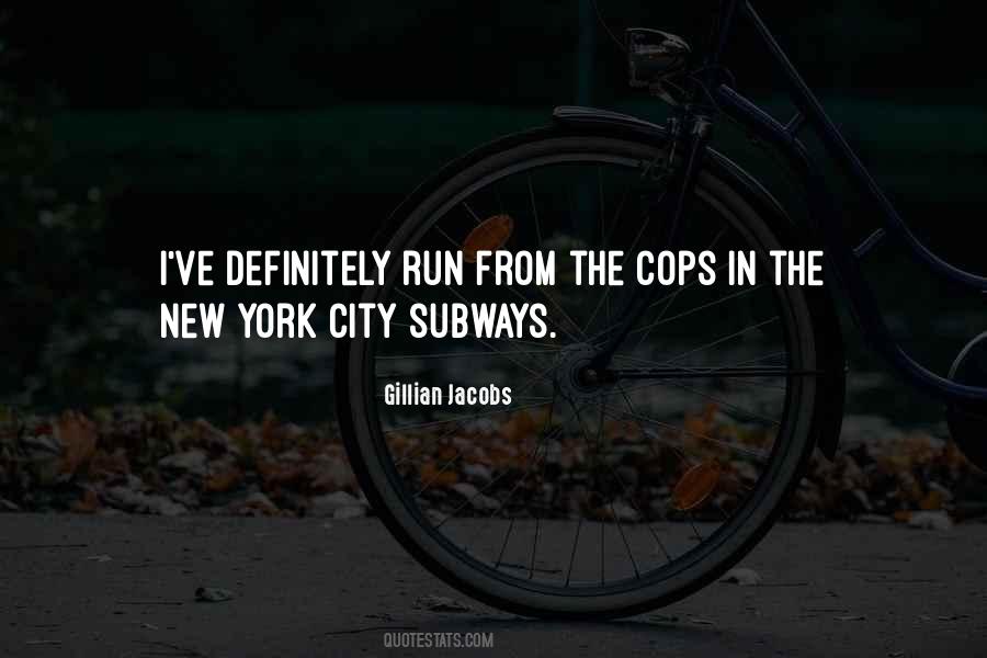 Quotes About Subways #1508095