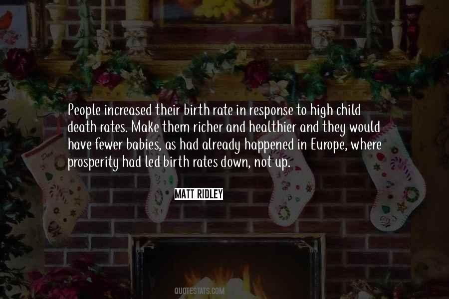 Death Rates Quotes #1756894