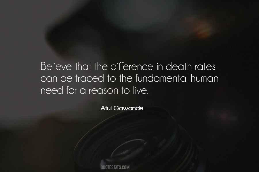 Death Rates Quotes #836316