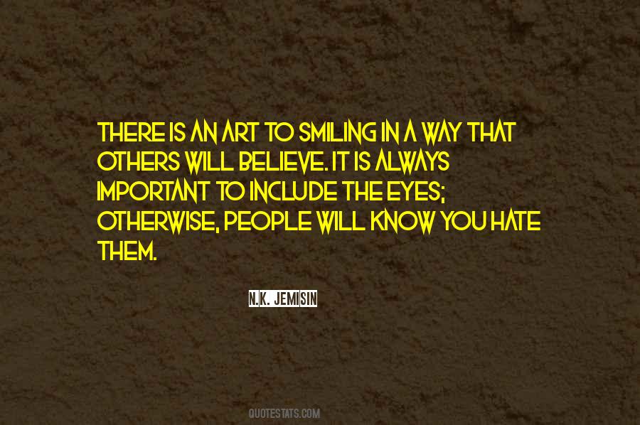 Quotes About Smiling With Your Eyes #879550