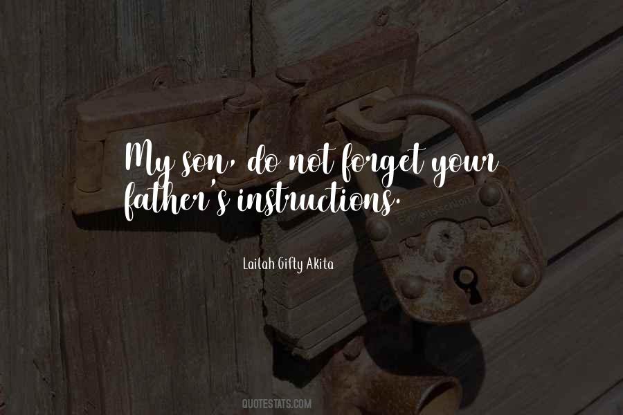 Quotes About My Son's Father #990733