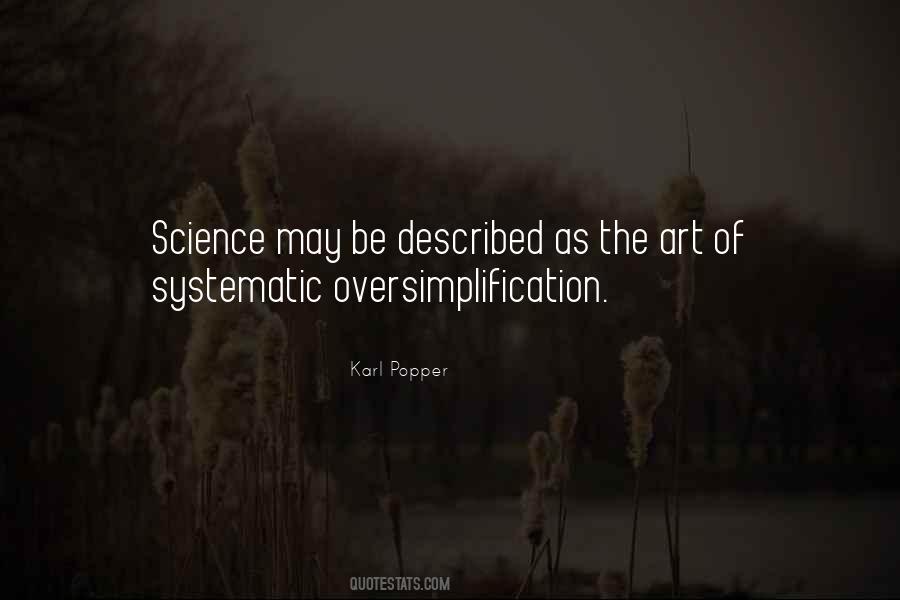 Quotes About Oversimplification #1167382