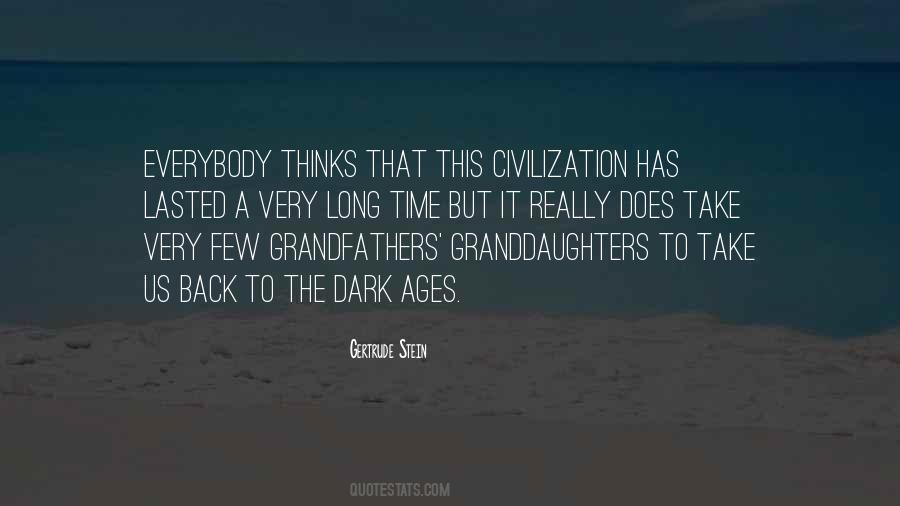 Quotes About Dark Ages #665724