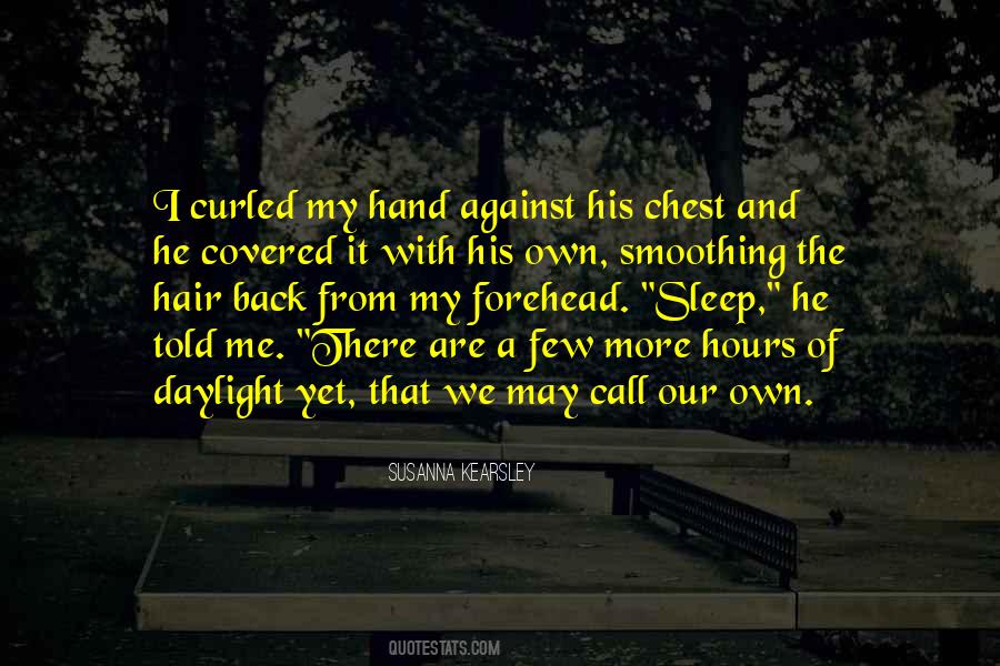 Curled Hair Quotes #448734
