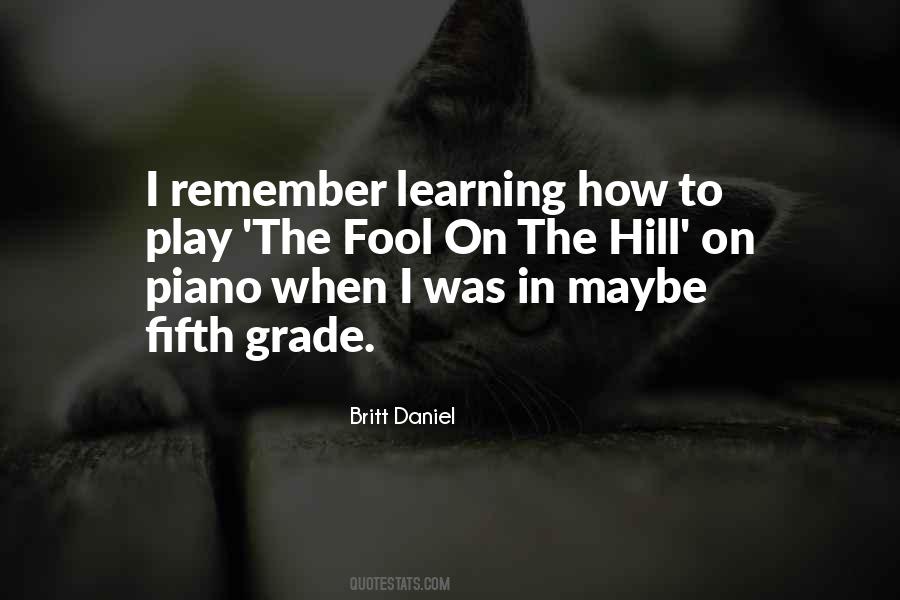 Quotes About Learning Piano #919635