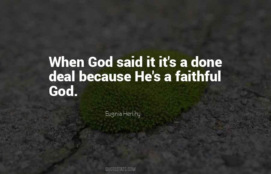 Quotes About Faithful #1618295