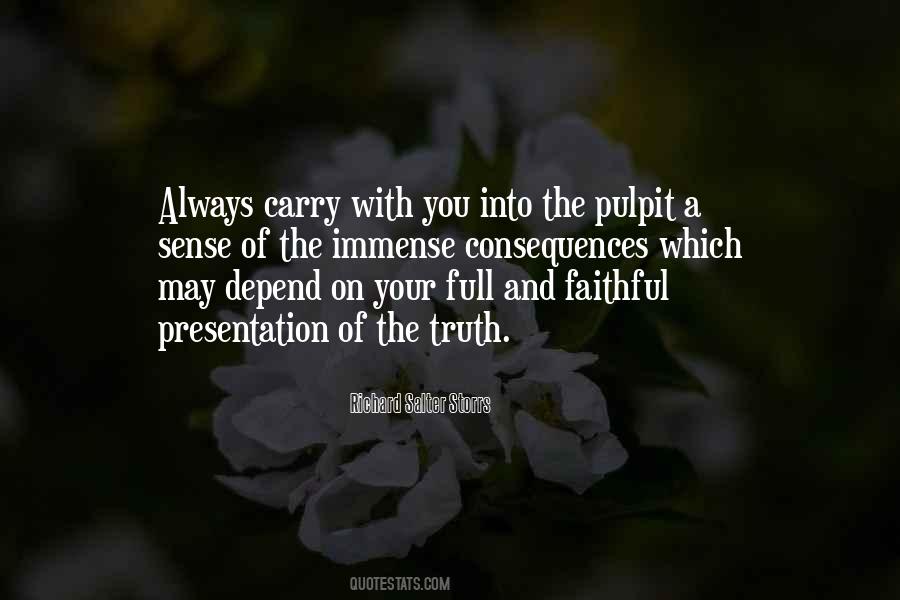 Quotes About Faithful #1655285