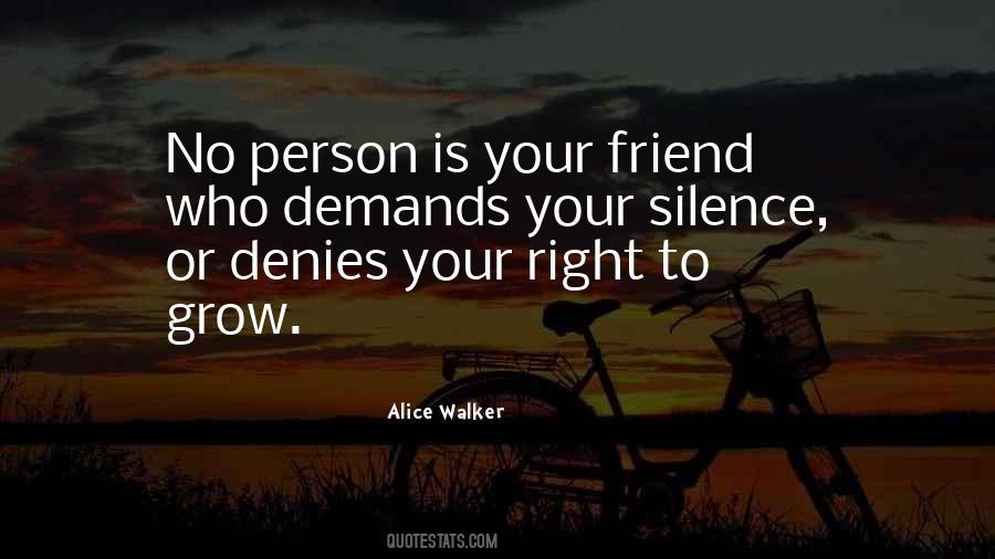 Quotes About Your Silence #1593162
