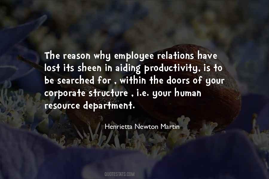 Quotes About Human Resources #321787