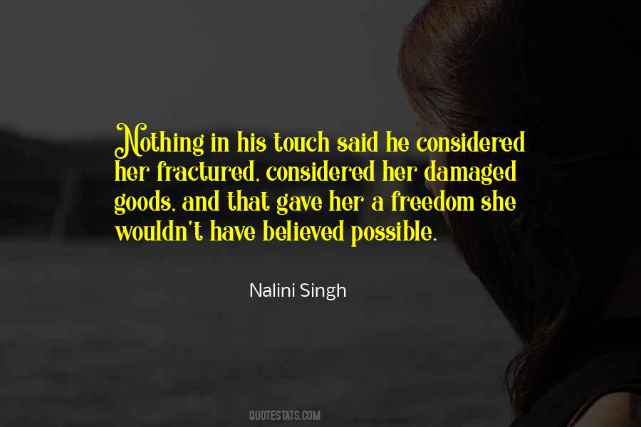 Quotes About Healing Touch #296945