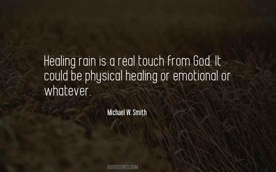 Quotes About Healing Touch #349706