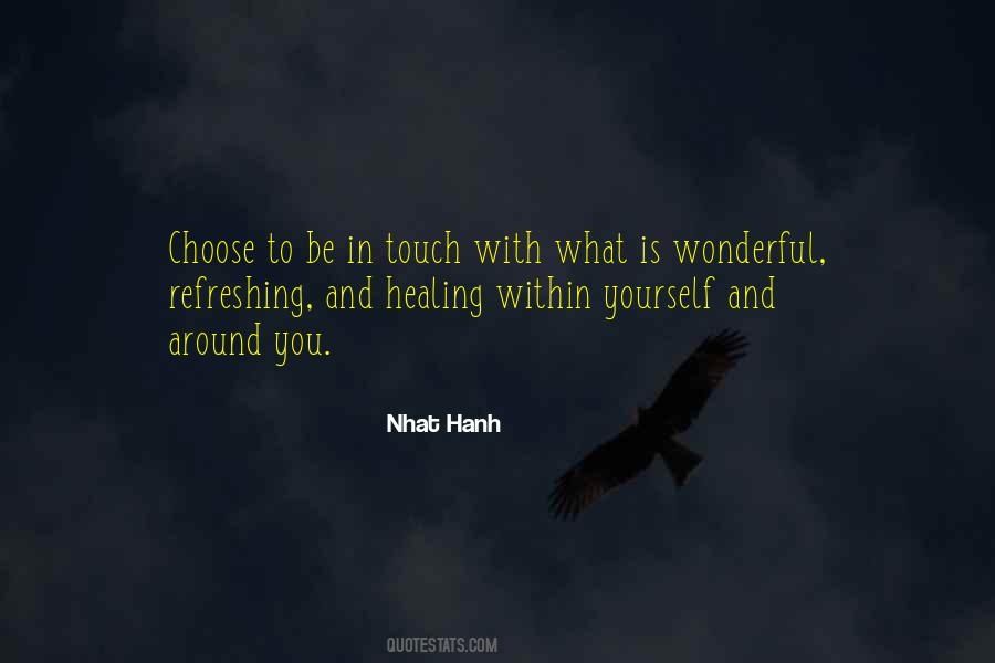 Quotes About Healing Touch #687087